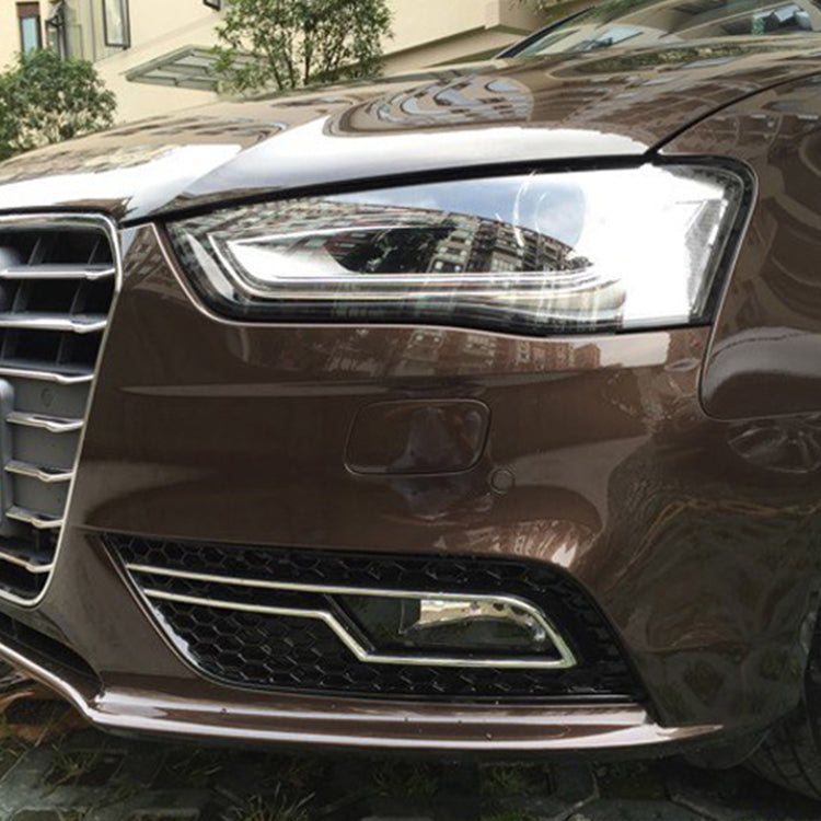2013-2016 Audi Front Bumper Down Grille Honeycomb Style Non S line Fog Light Grilles For Audi A4 S4 B8.5
