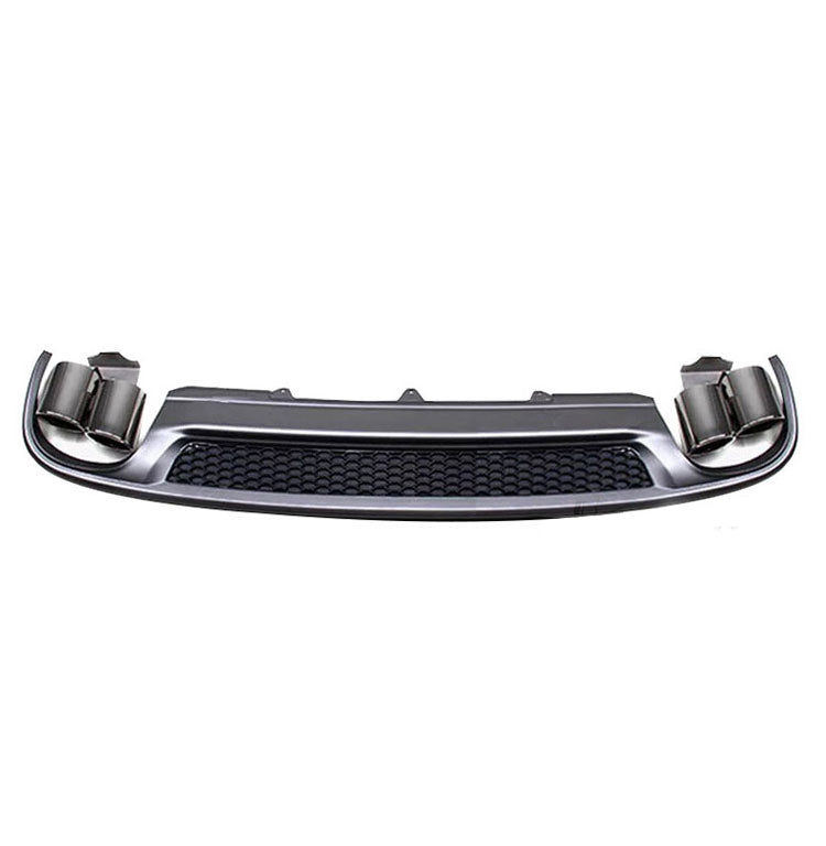 2013-2016 Audi S4 RS4 Style A4 Non S line diffuser with tailpipe For Audi A4 S4 B8.5