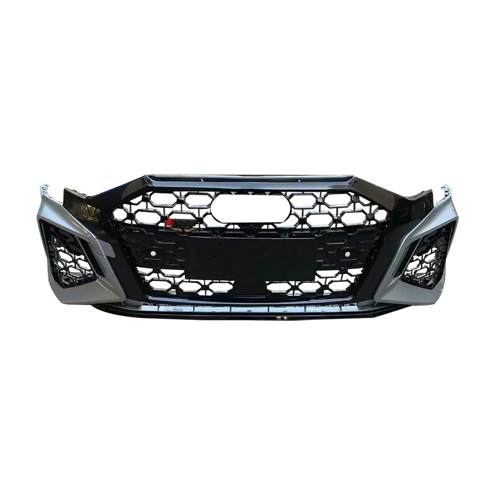 2020-2024 Audi RS3 Front Bumper For A3/S3 8Y Body Kits With Fog Light Grille Honeycomb Grille Front Lip Splitter | RS3 Bumper
