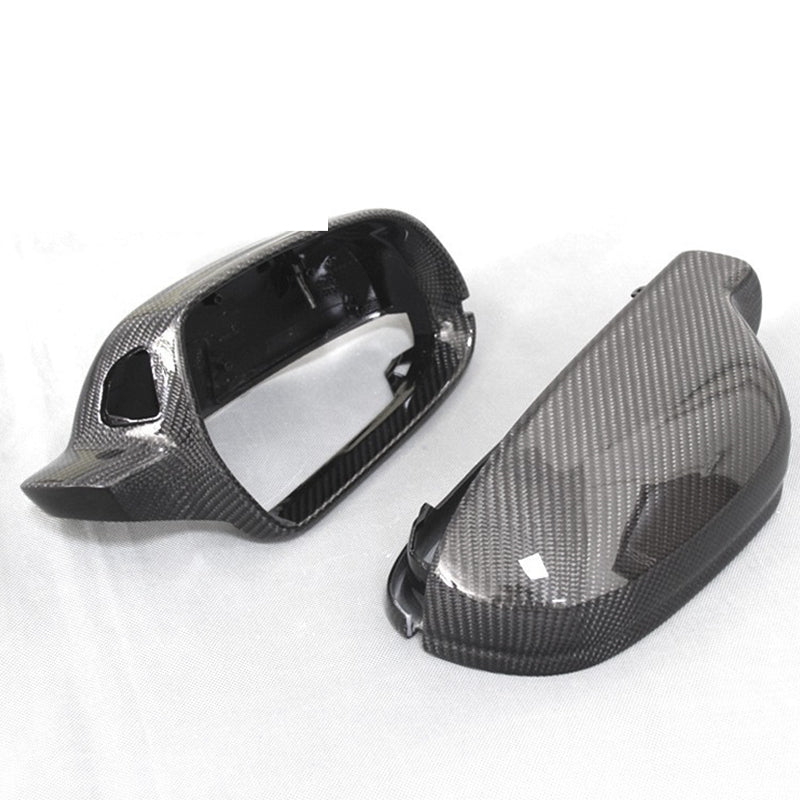 2008-2012 Audi A3 Carbon Fiber Mirror Caps For Audi A3 8P.5 8PA