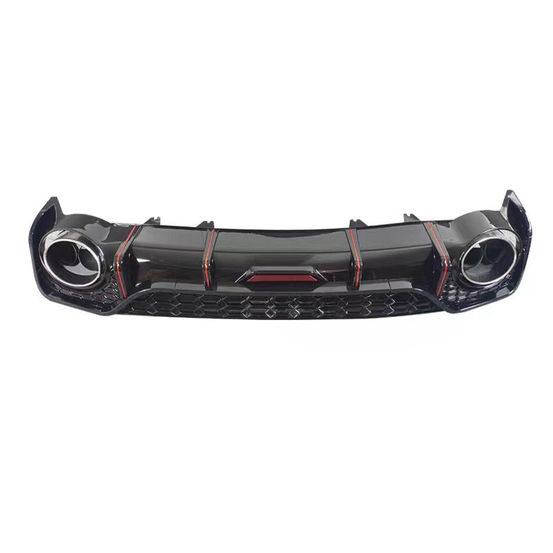 2020-2024 Audi RS4 Style A4 Diffuser With Large Dual Tailpipe For Audi A4 S4 B9.5