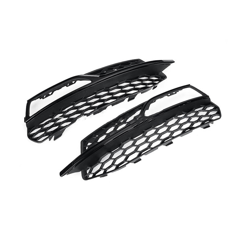 2013-2016 A3 S3 8V Audi Front Bumper Down Grille Honeycomb Style Fog Light Grilles For Audi A3 S3 8V
