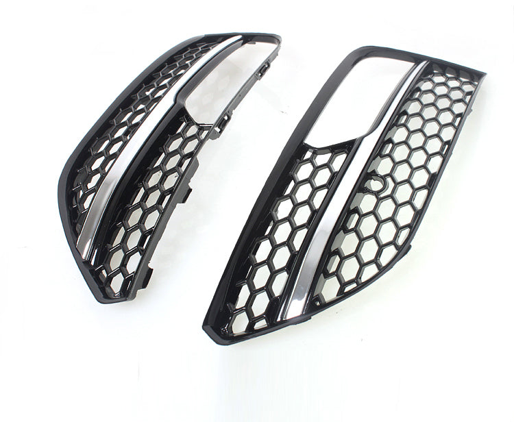 2013-2016 A3 S3 8V Audi Front Bumper Down Grille Honeycomb Style Fog Light Grilles For Audi A3 S3 8V