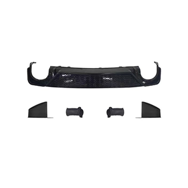 2019-2025 Audi RS6 S6 Style A6 Rear Diffuser With Tailpipe For Audi A6 S6 C8 C8.5