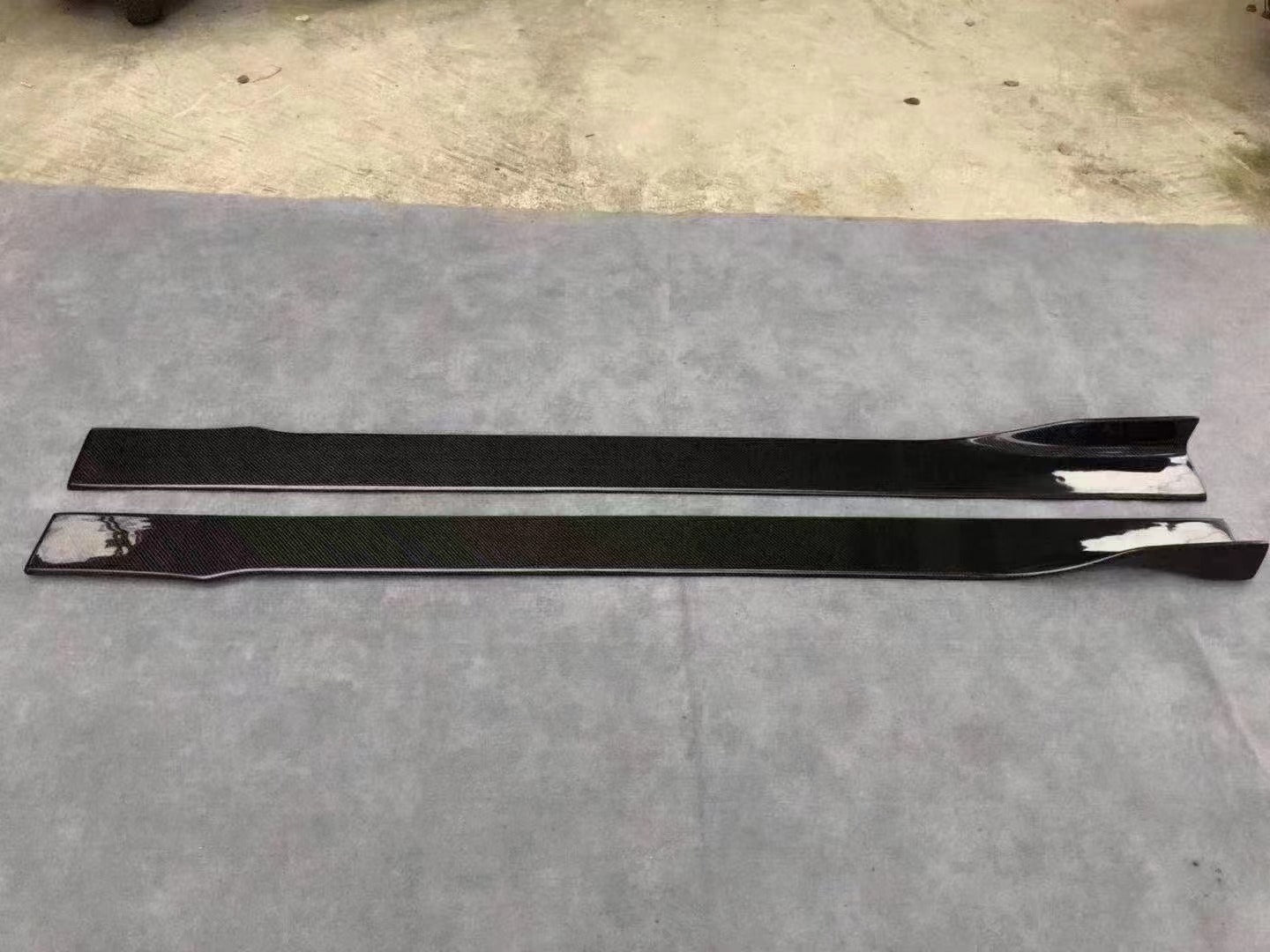 2012-2015 Audi S6 Carbon Fiber Side Skirt For Audi A6 S6 C7