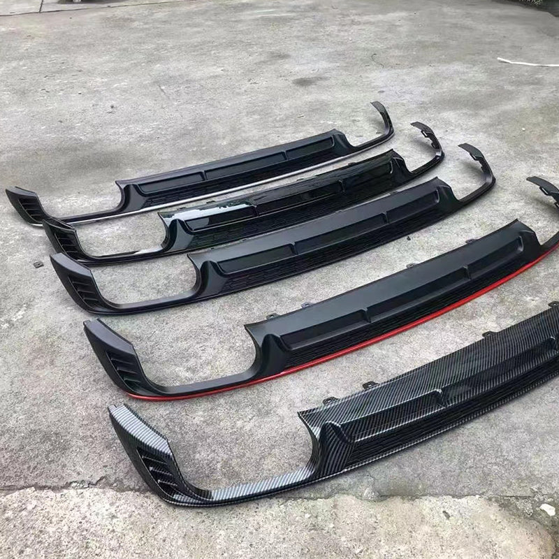 2019-2025 Audi RS6 S6 Style A6 Rear Diffuser With Tailpipe For Audi A6 S6 C8 C8.5