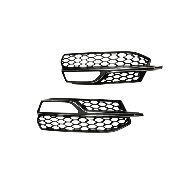 2013-2016 A3 S3 8V Audi Front Bumper Down Grille Honeycomb Style Fog Light Grilles For Audi A3 S3 8V