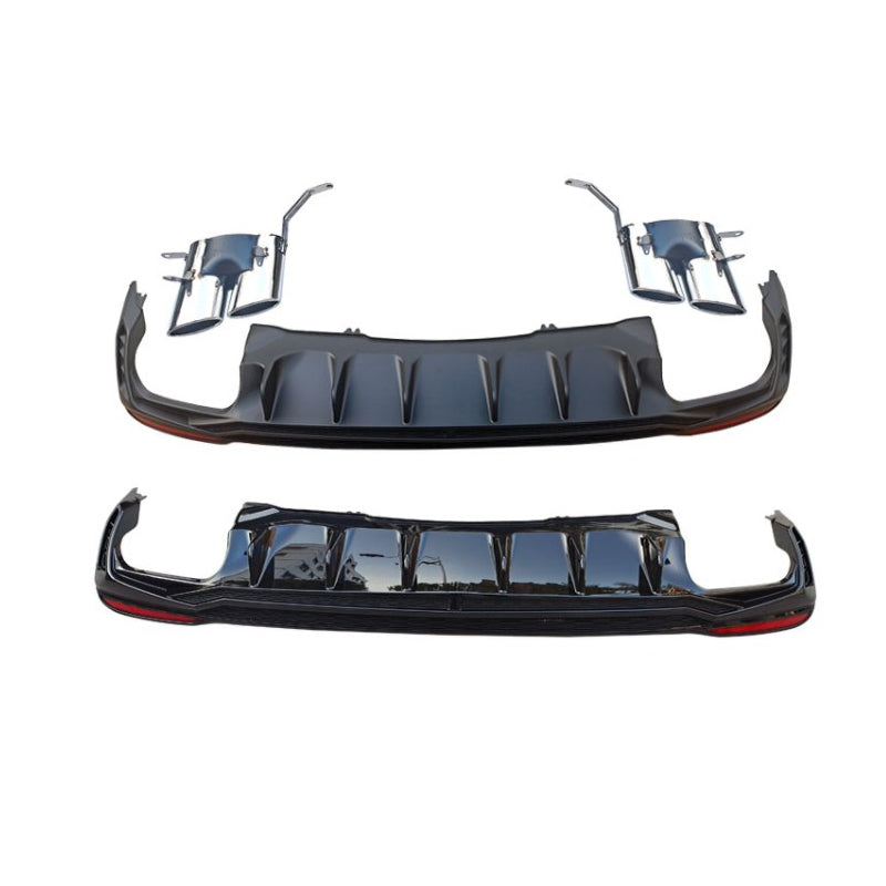 2020-2024 Audi S4 Style A4 Diffuser With Tailpipe For Audi A4 S4 B9.5
