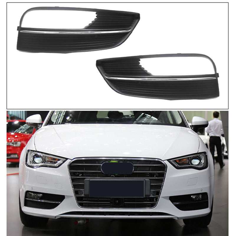 2013-2016 A3 S3 8V Audi Front Bumper Down Grille Honeycomb Style Fog Light Grilles For Audi A3 S3 8V