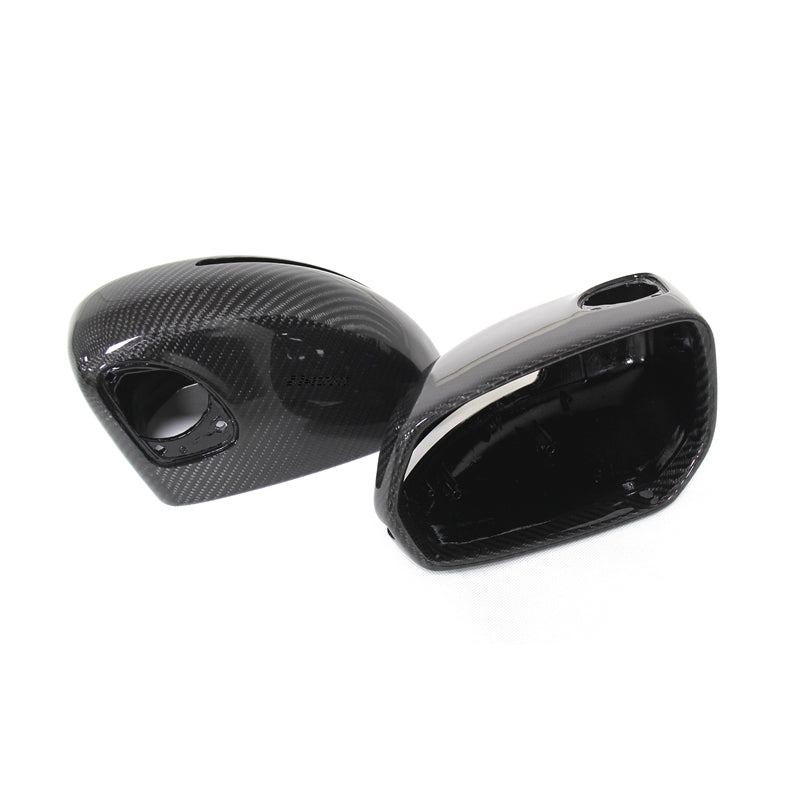 2008-2014 Audi TT TTS TTRS Carbon Fiber Mirror Caps For Audi TT TTS TTRS MK2 8J