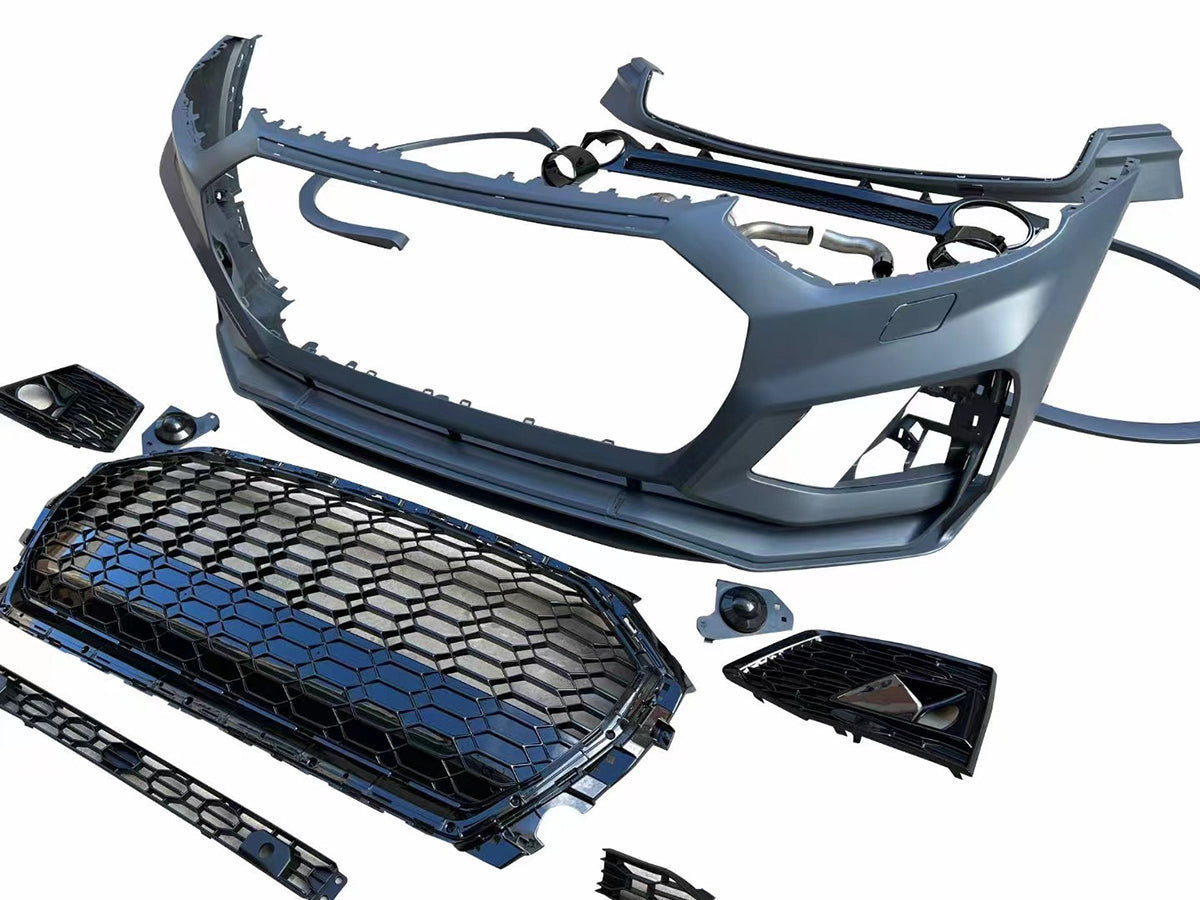 2022-2025 Audi RSQ5 Front Bumper For Q5/SQ5 B9.5 Body Kits With Honeycomb Grille | RSQ5 Bumper