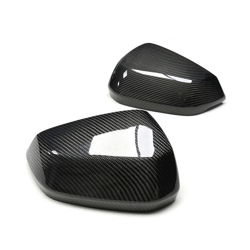 2020+ Audi Q3 SQ3 RSQ3 Carbon Fiber Mirror Caps For Audi Q3 SQ3 RSQ3 F3