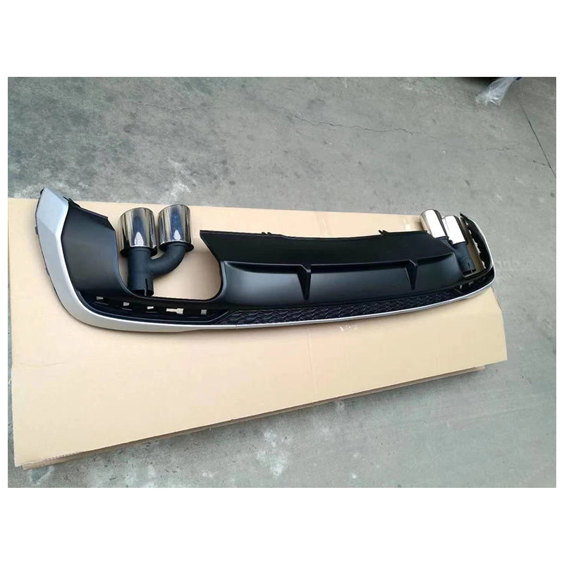 2020-2024 Audi S4 Style A4 Diffuser With Tailpipe For Audi A4 S4 B9.5