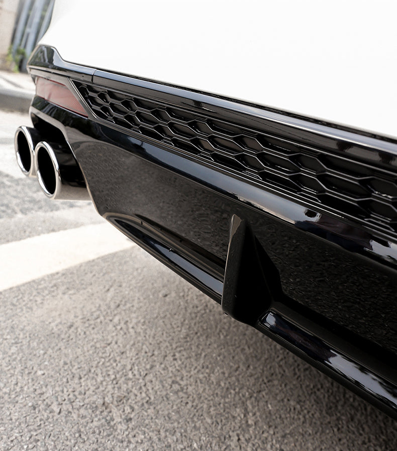 2020-2024 Audi S4 Style A4 Diffuser With Tailpipe For Audi A4 S4 B9.5