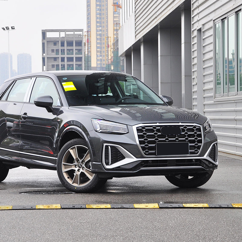 2021-2023 Audi Front Bumper Down Grille Honeycomb Style Fog Light Grilles For Audi Q2 SQ2 AU21