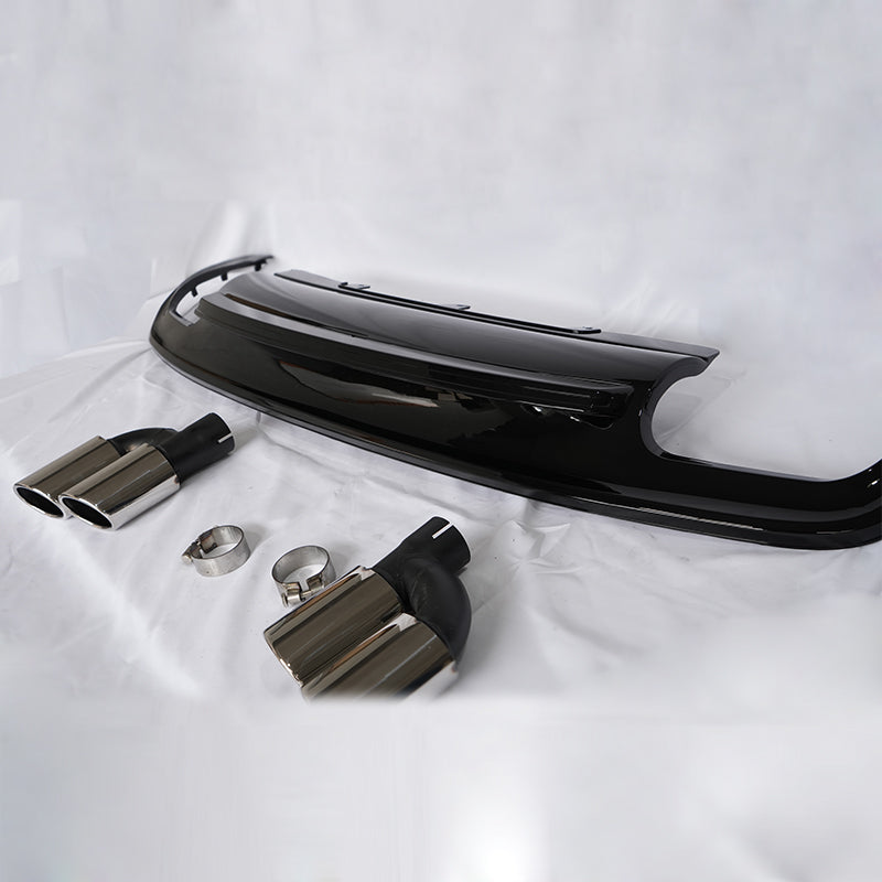 2012-2016 Audi S5 Style A5 Non S line diffuser with tailpipe For Audi A5 S5 B8.5