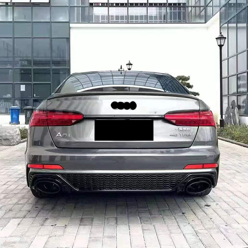2019-2025 Audi RS6 S6 Style A6 Rear Diffuser With Tailpipe For Audi A6 S6 C8 C8.5