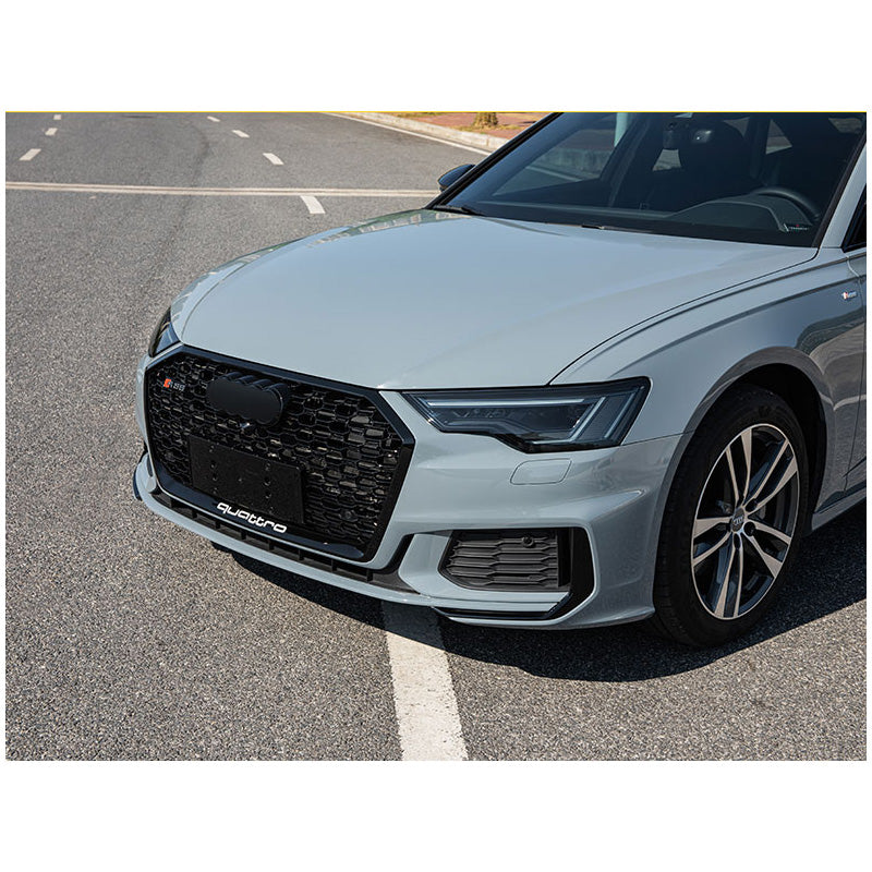 2019-2025 Audi RS6 Honeycomb Grille For Audi A6 S6 C8 C8.5 R style
