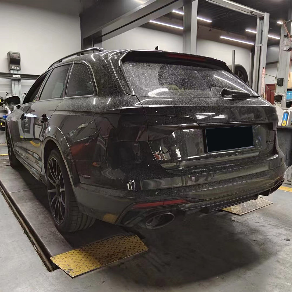 2020-2024 Audi RS4 Style A4 Diffuser With Large Dual Tailpipe For Audi A4 S4 B9.5