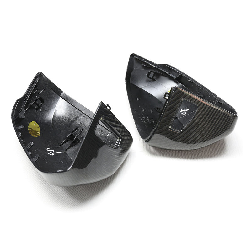 2020+ Audi Q3 SQ3 RSQ3 Carbon Fiber Mirror Caps For Audi Q3 SQ3 RSQ3 F3