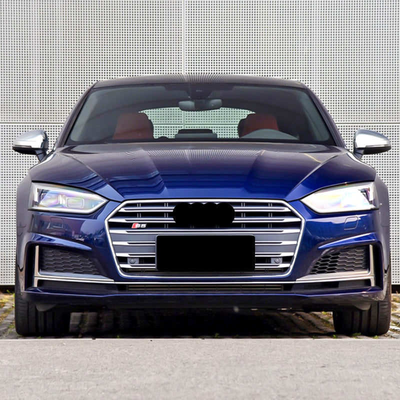 2017-2019 Audi Front Bumper Down Grille Honeycomb Style S-line Fog Light Grilles For Audi A5 S5 B9