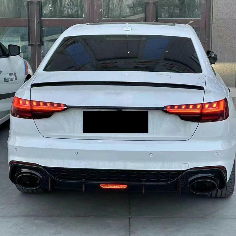2020-2024 Audi RS4 Style A4 Diffuser With Large Dual Tailpipe For Audi A4 S4 B9.5