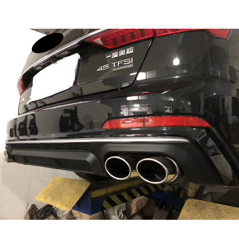 2019-2025 Audi RS6 S6 Style A6 Rear Diffuser With Tailpipe For Audi A6 S6 C8 C8.5