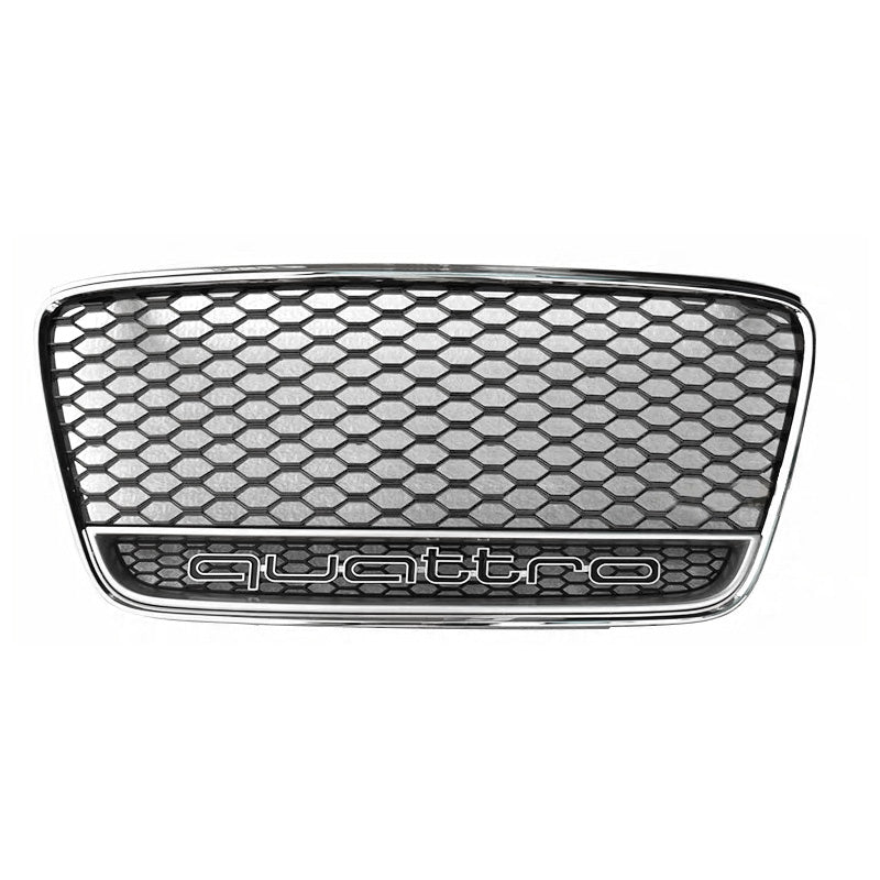 2008-2013 Audi R8 Honeycomb Grille With Lower Mesh Quattro For Audi R8 MK1 PRE