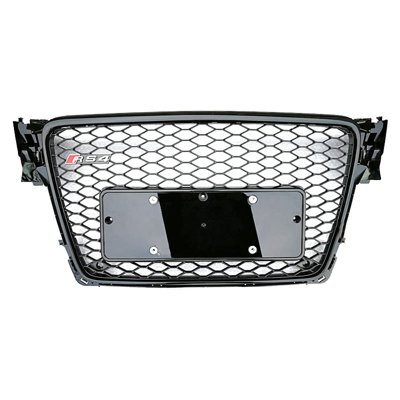 2008-2012 Audi RS4 Honeycomb Front Grille For Audi A4 S4 B8