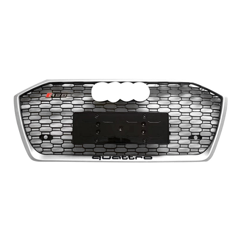 2019-2025 Audi RS6 Honeycomb Grille For Audi A6 S6 C8 C8.5 R style