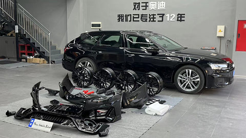 Audi A6 C8 Avant 2019-2022 upgrade parts refit car bodykit modification parts