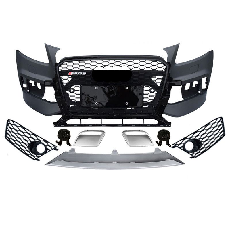 2013-2018 Audi RSQ5 Front Bumper For Q5/SQ5 8R.5/B8.5 RSQ5 Style Body Kits With Honeycomb Grille | RSQ5 Bumper