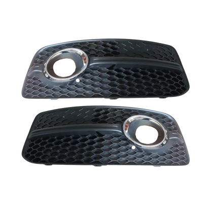 2009-2012 Audi Front Bumper Down Grille Honeycomb Style S line Fog Light Grilles For Audi Q5 SQ5 8R/B8