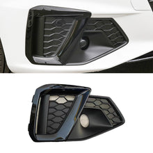 2020-2024 Audi Front Bumper Down Grille Honeycomb Style S line Fog Light Grilles For Audi A4 S4 B9.5