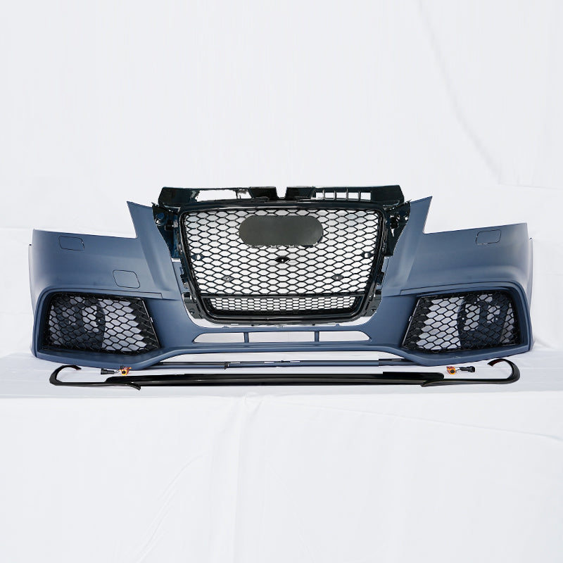 2008-2012 Audi RS3 Front Bumper For A3/S3 8P.5 Body Kits With Honeycomb Grille Fog Light Grille | RS3 Bumper