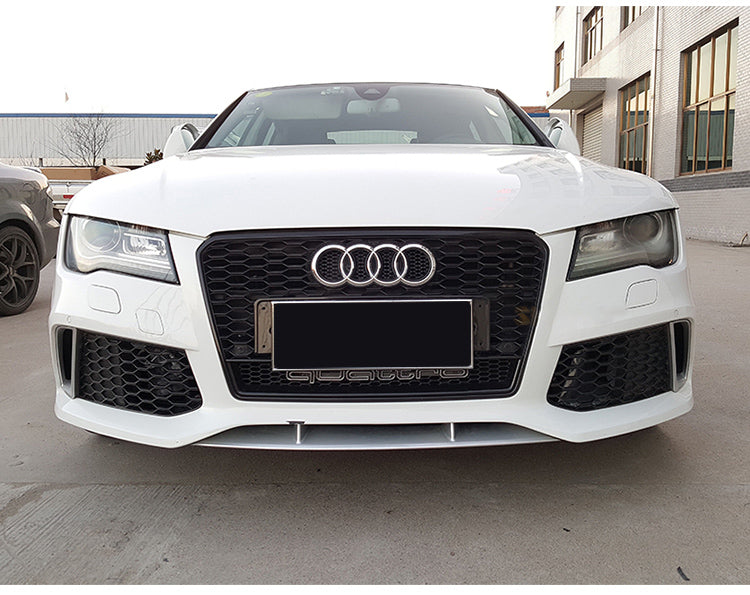 2009-2015 Audi RS7 Honeycomb Grille With Lower Mesh Quattro For Audi A7 S7 C7