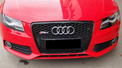 2008-2012 Audi RS4 Honeycomb Front Grille For Audi A4 S4 B8