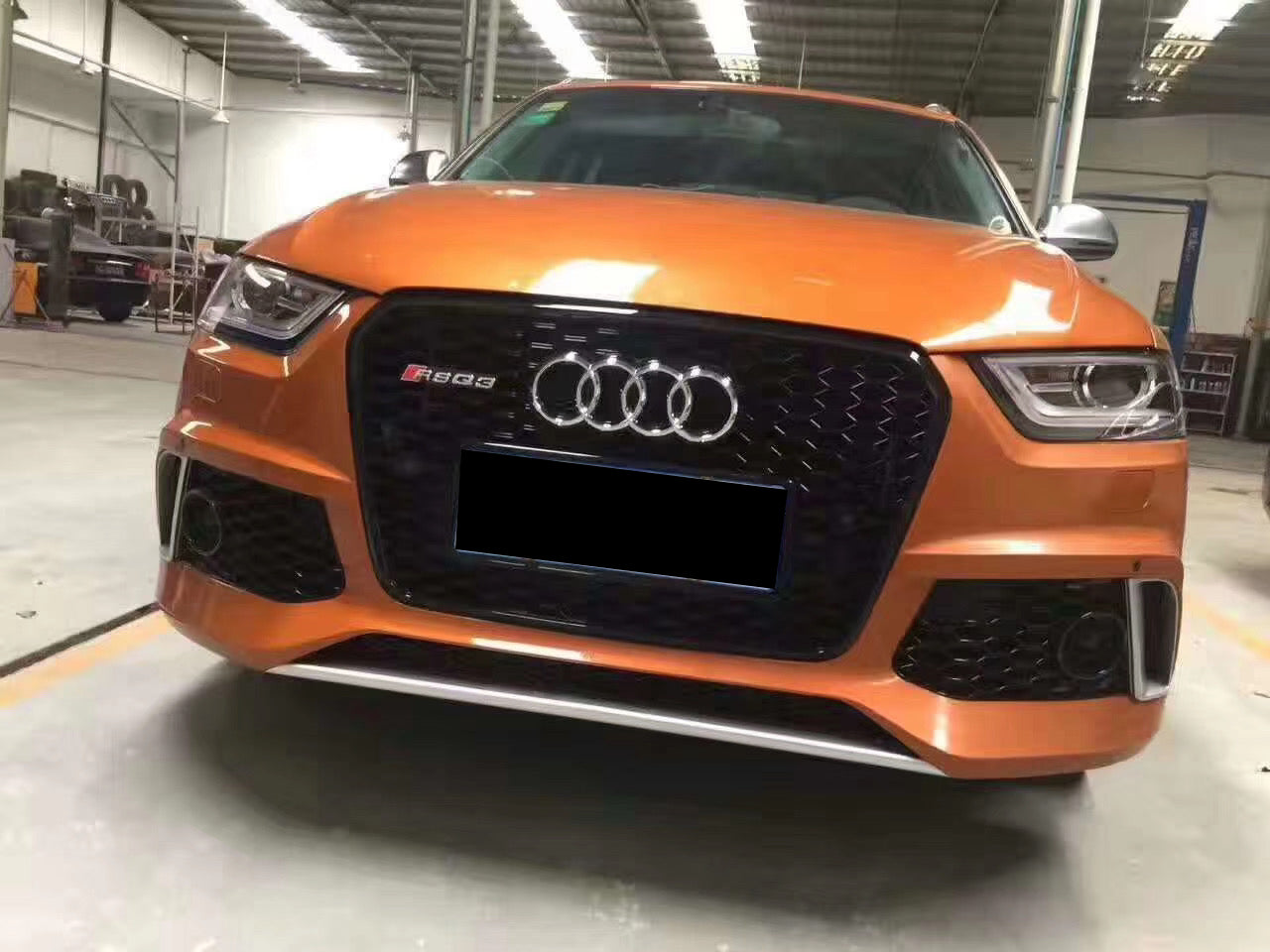 2013-2015 Audi RSQ3 Honeycomb Grille For Audi Q3 SQ3 8U