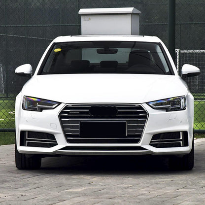 2017-2019 Audi Front Bumper Down Grille Honeycomb Style S line Fog Light Grilles For Audi A4 S4 B9