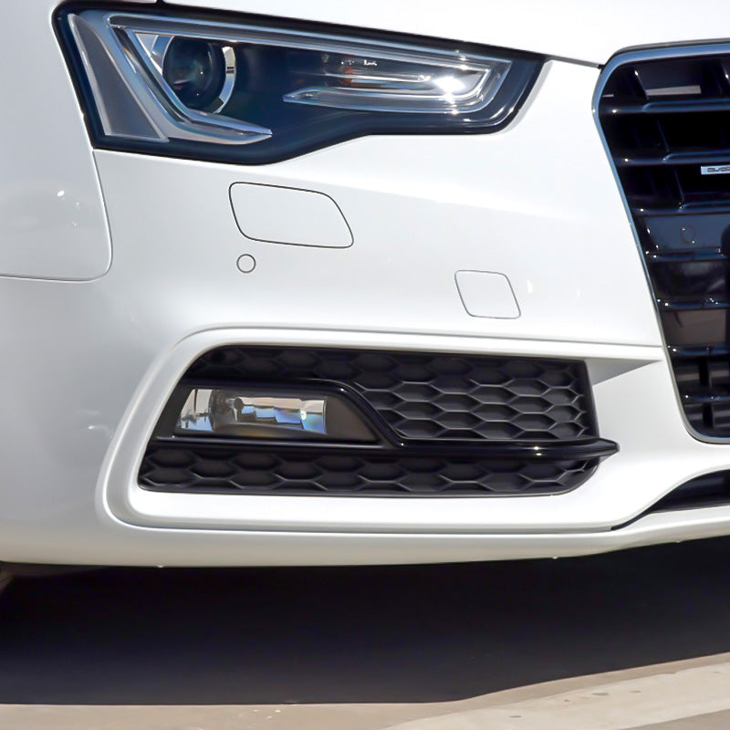 2012-2016 Audi Front Bumper Down Grille Honeycomb Style Fog Light Grilles For Audi A5 S5 B8.5