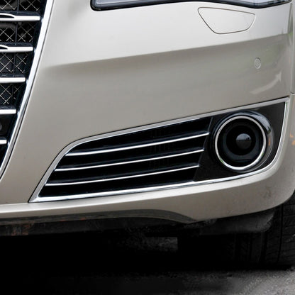 2011-2014 Audi Front Bumper Down Grille Honeycomb Style Fog Light Grilles For Audi A8 S8 D4