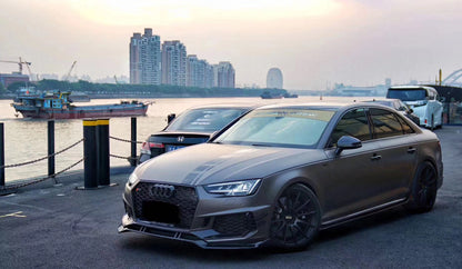 2017-2019 Audi RS4 Honeycomb Front Grille For Audi A4 S4 B9