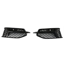 2019-2022 Audi Front Bumper Down Grille Honeycomb Style Non S Line Fog Light Grilles For Audi A6 S6 C8