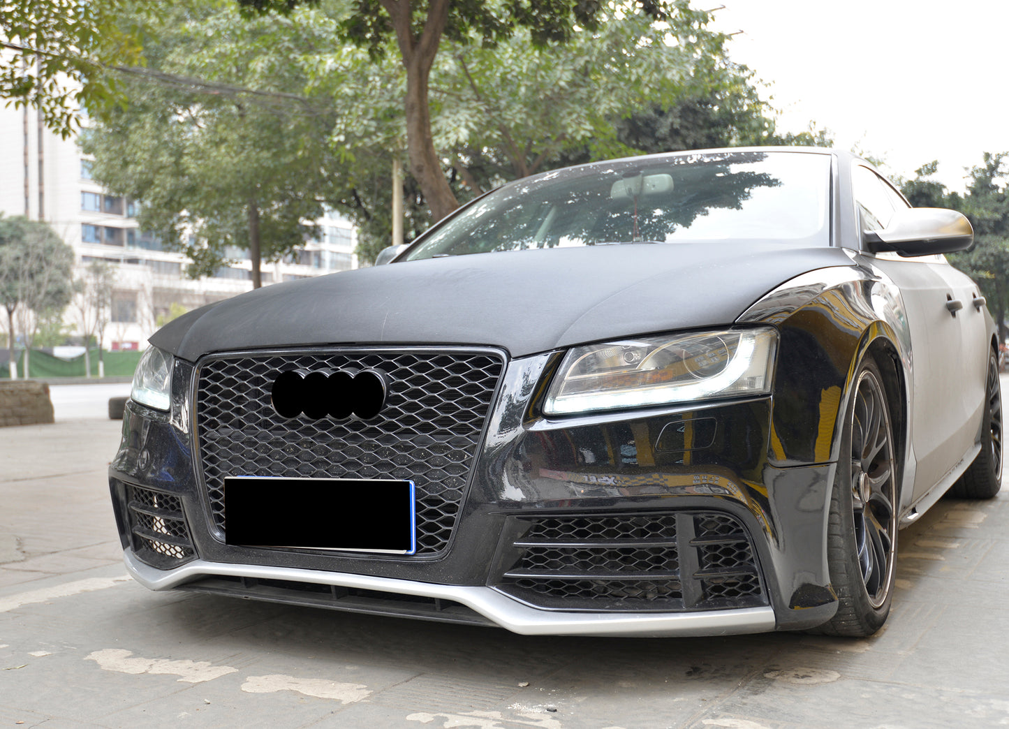 2009-2011 Audi RS5 Honeycomb Front Grille For Audi A5 S5 B8