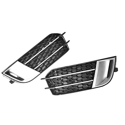 2011-2015 A1 S1 8X Audi Front Bumper Down Grille Honeycomb Style Honeycomb Fog Light Grilles For Audi A1 S1 8X