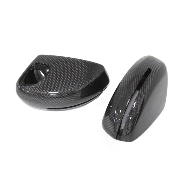 2010-2014 Audi R8 Carbon Fiber Mirror Caps For Audi R8 Gen 1 MK 1  PRE