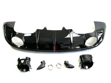 2008-2017 Audi RSQ5 Style Q5 Non-S line Rear Diffuser With Large Dual Tailpipe For Audi Q5 SQ5 8R 8R.5/B8 B8.5
