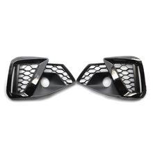 2020-2024 Audi Front Bumper Down Grille Honeycomb Style S line Fog Light Grilles For Audi A4 S4 B9.5