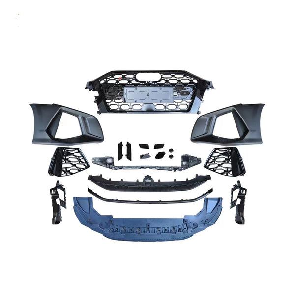 2020-2024 Audi RS3 Front Bumper With ACC Fog Light Grille Honeycomb Grille Front Lip For Audi A3 S3 8Y