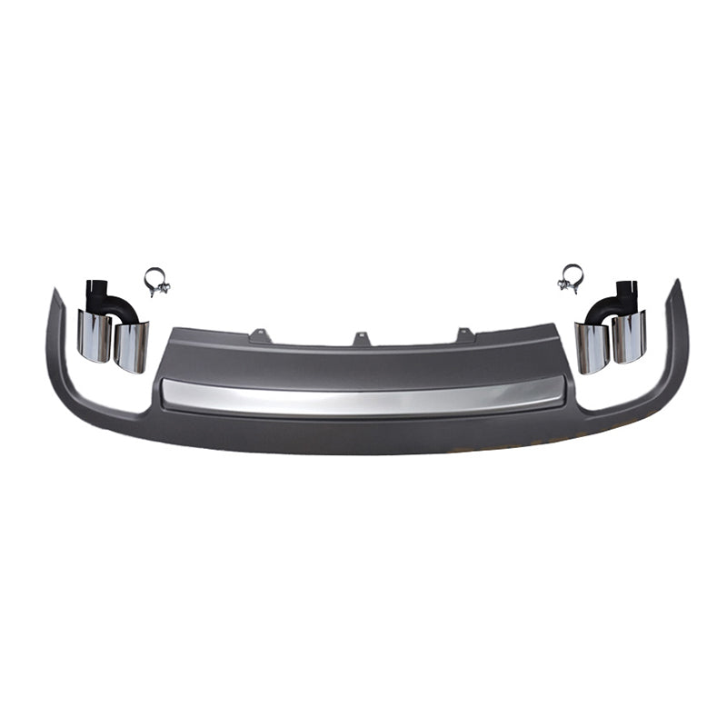 2009-2011 Audi S5 Style Non S line diffuser with tailpipe For Audi A5 S5 B8